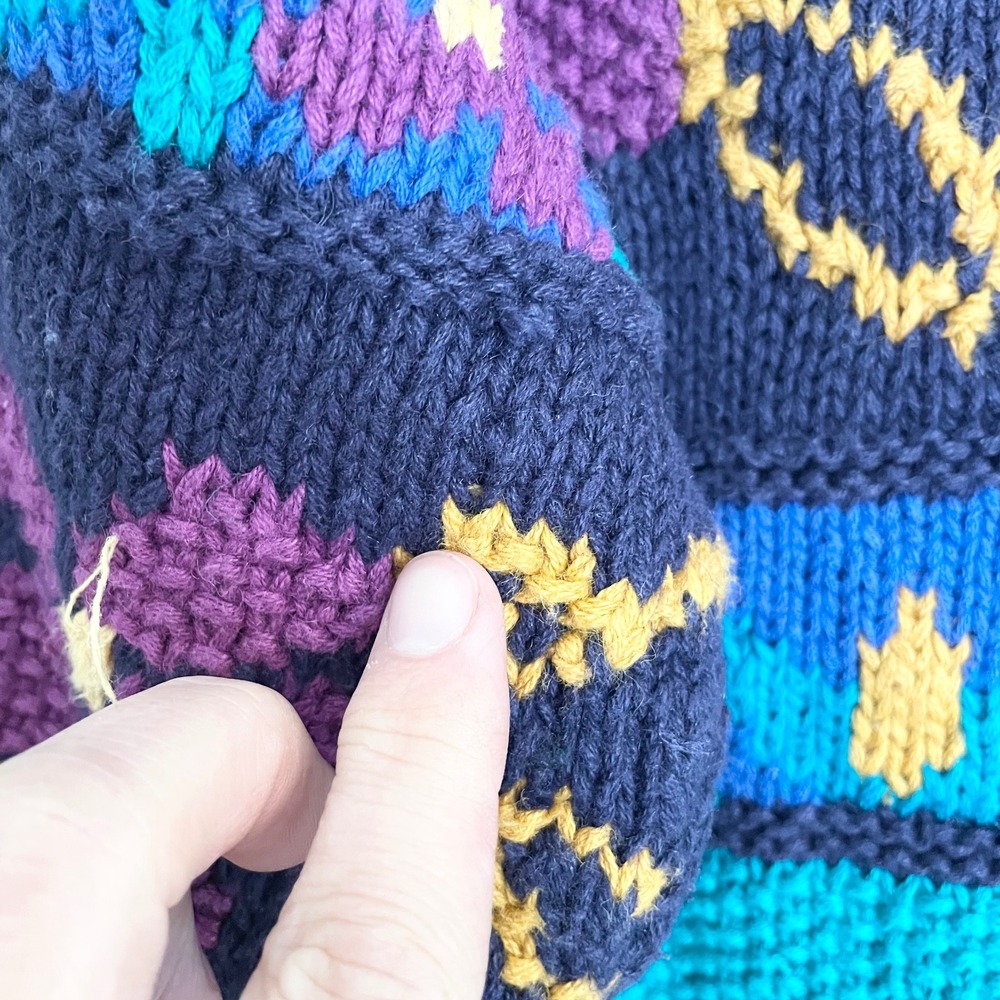 Colorful Knit Sweater - Picture 8 of 12